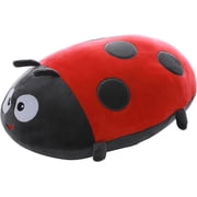 WYZCTTD 1Pcs Cute Plush Toy Soft Ladybug Ladybird Insect Hold Doll Pillow, Christmas,Holiday and Birthday Gifts,Red,15.7 inch