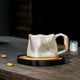 thumbnail image 5 of Tazas de cerámica amasadas a mano, tazas de café irregulares de estilo nórdico, tazas de cerámica rugosa amasadas a mano con formas especiales, tazas artesanales nórdicas únicas, tazas de, 5 of 9