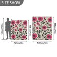 thumbnail image 6 of Yayeee Throw Blanket for Couch Soft Warm 60" x 80" Sofa Chair Bed Decoration, Pink Flowers, 6 of 7