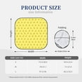 thumbnail image 3 of Lukts Cheese 1 Print 2 Piece Car Sun Shade Windshield,Foldable Car Shade Front Windshield with Keeps Your Vehicle Cool-Large, 3 of 6