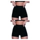thumbnail image 4 of Soidarity 2 piezas trajes de ejercicio sujetadores a prueba de golpes pantalones cortos transpirables con un hombro polainas crop tops gimnasio Pantalones cortos negros/L 2piezas, 4 of 6