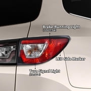 CROSSDESIGN Tail Light Fit for 2013-2016 Chevrolet Traverse