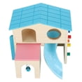 thumbnail image 2 of Hamster House Hut, Durable Easy To Install Multifunctional Hamster Fun House Toy  For Play For Exercise, 2 of 8