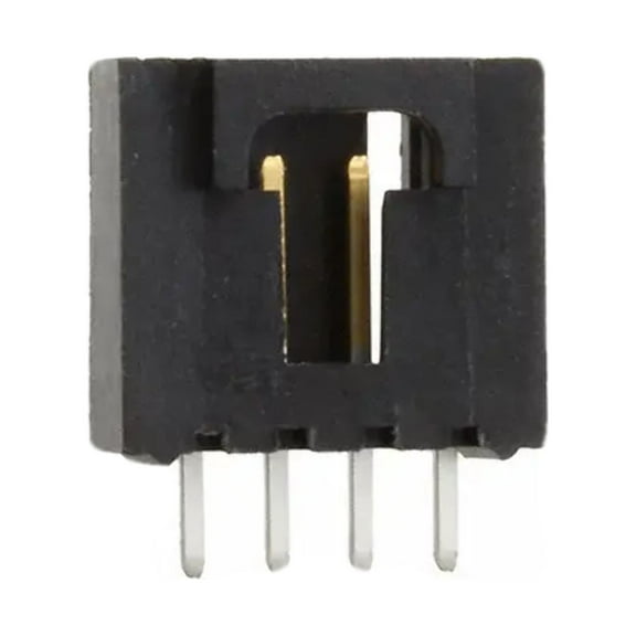Pack of 4 5-103735-3 CONNECTOR HEADER VERT 4POS 2.54MM