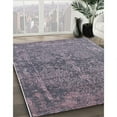 thumbnail image 3 of Ahgly Company Machine Washable Indoor Rectangle Industrial Modern Dark Goldray Area Rugs, 2' x 4', 3 of 7