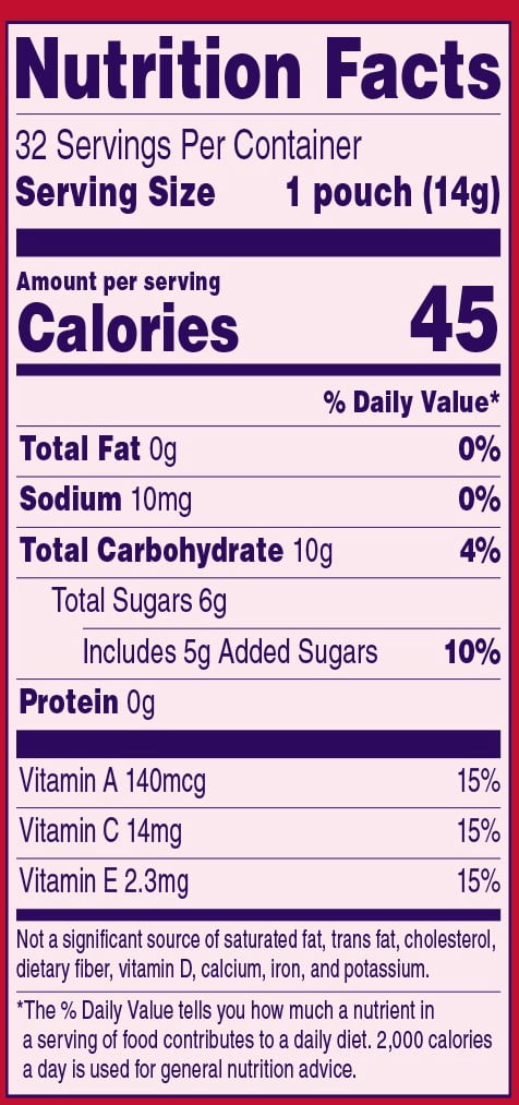 Welch's Holiday Fruit Snacks, Mixed Fruit, 0.5oz, 32 Count