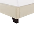 thumbnail image 3 of Lit à Deux Volets en Lin Beige, 3 of 10