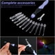thumbnail image 5 of Juego de Ganchos de Crochet Iluminados de 11 Tamaños con Crochet Hooks Iluminado con Cabezales Intercambiables de 2,5 mm a 8 mm, Gancho de Crochet Recargable, Juego de Crochet Hooks DIY para Crochet y Tejido, 5 of 6