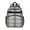 Black Gray And, variant on Pink and White Checkerboard Pattern Backpack for School,Cute School Bag,Schoolbag with Adjustable Shoulder Straps & Padded Back,15.25"x11.5"x5.25"