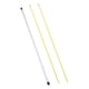 thumbnail image 5 of 2 palos de alineación para pelotas de Golf con caja de tubo transparente, corrección de postura, entrenador de Swing de Golf portátil para puntería de 100cm, 5 of 8
