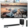 Samsung QN65Q900RB 65-inch Q900 QLED Smart 8K UHD TV (2019 Model) Bundle with Samsung 370W Virtual 5.1.2-Channel Soundbar System with Wireless Subwoofer