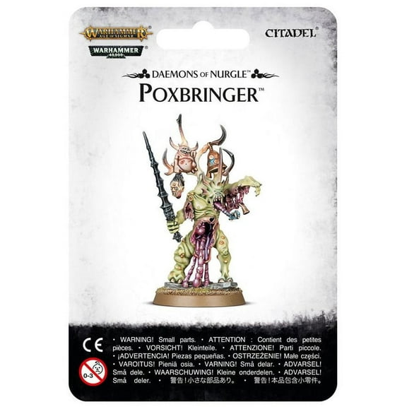 Warhammer Age of Sigmar Daemons of Nurgle Poxbringer Miniature