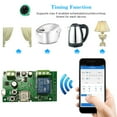 thumbnail image 3 of 3PCS eWeLink DC5V 24V 32V Wifi Switch Wireless Relay Module Smart Home Automation Modules Phone APP Remote Control Timer Switch Home Voice Control for Access Control System Inching/Self-L, 3 of 7