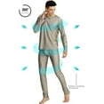 thumbnail image 2 of EMF Anti-radiation Clothes, Men Electromagnetic Radiation Protective Silver Fiber pants EMF Shielding Close-Fitting Household Casual Wear,pants, 2 of 3