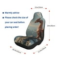 thumbnail image 5 of Honeii Red Dragon Mountain Sunrise for Car Seat Covers Full Set, Seat Covers for Cars, Car Seat Protector Waterproof, Leather Car Seat Cushion-1, 5 of 9