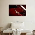 thumbnail image 2 of Elephant Stock Wine Glass Wall Art - Horizontal Canvas Wall Art - Living Room Wall Decor - Food And Drink Canvas - Red And Black Decor - 36" x 24", 2 of 8