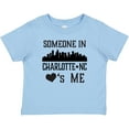 thumbnail image 3 of Inktastic Charlotte North Carolina Someone Loves Me Boys or Girls Baby T-Shirt, 3 of 5