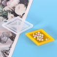thumbnail image 3 of Xihbxyly Caja de Epoxi de Cristal Diy, Diseño de Espejo Romboidal, Molde de Resina de Fácil Liberación, Material Transparente, Decoración Del Hogar, Artesanía de Cabujón, Almacenamiento Hexagonal, Ju, 3 of 4