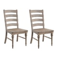 thumbnail image 2 of Newboti Furniture Ludin Taupe Ladderback Dining Chairs, Set of 2 85039, 2 of 5