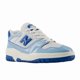 thumbnail image 3 of [BB550YKE] New Balance 550 Men's Chrome Blue Sneakers *NEW*, 3 of 5