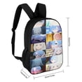 thumbnail image 2 of ReZero-Starting Life in Another World Backpack 17in Shoulders DaypackBag, 2 of 5