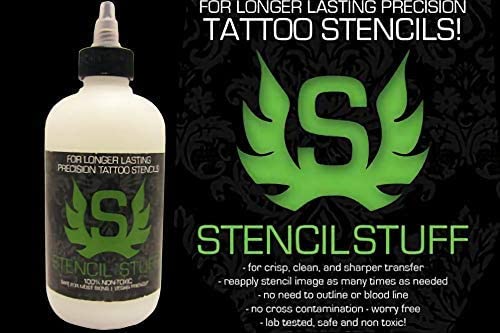 Tattoo Stencil Transfer Formula Tattoo Ink Bottle | by Stencil Stuff