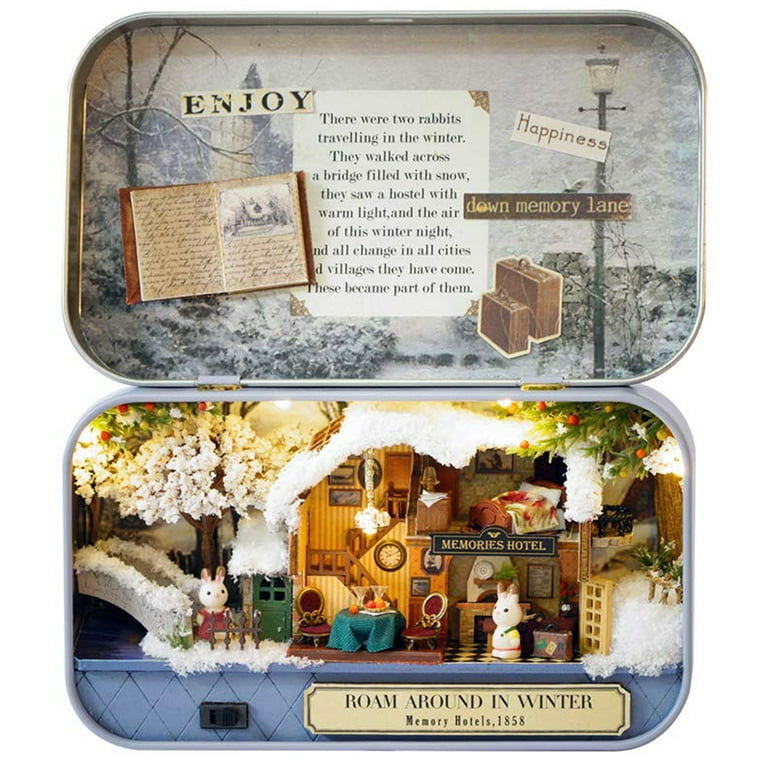 Box theater doll house deals
