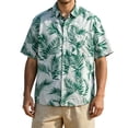 thumbnail image 2 of Yertdoel Hawaiian Shirt for Men Summer Funny Floral Printed Short Sleeve Loose Fit Button Down Beach Tops Outdoor Fashion Cozy Lightweight Casual Shirts, 2 of 5