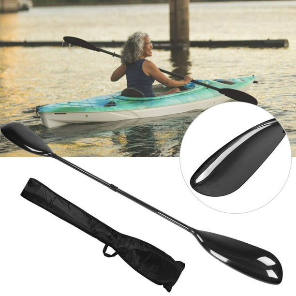 Topincn Carbon Fiber Lightweight Professional Canoe Paddle, Adjustable Professional Paddle, 202-212cm Canoe For Kayak Outdoor Use Fishing Boat