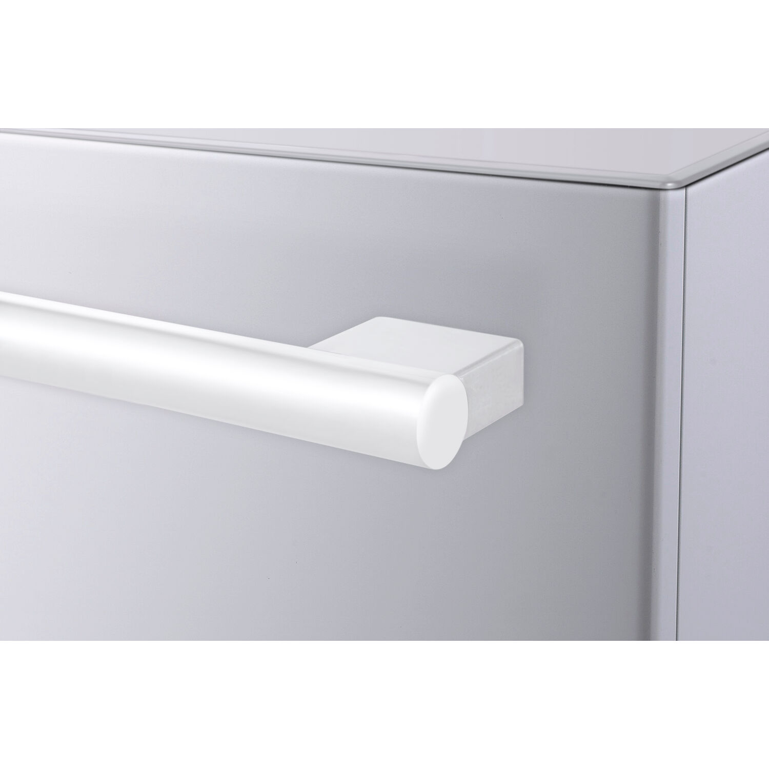 Galanz 16 cu. ft. 3-Door French Door Refrigerator, White, 28.35" Wide - image 3 of 6