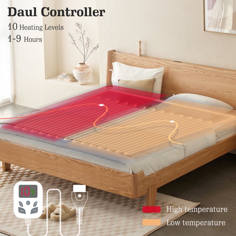 Heated Mattress Pad Queen Size – Homlyns
