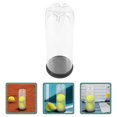 thumbnail image 5 of QUMONIN Practical Tennis Balls Container Clear Bottle for Balls Tennis Organizer, 5 of 8