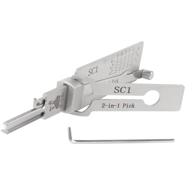SC1 Precision Hook Pick Kit Pick Up Repair Tool 2 in 1 Set Hook Pick Set, Hand Tool Maintenance Repair