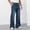 Navy, variant on Men's Vintage Relaxed Fit Bell Bottom Jeans 60s 70s Outfits for Men,Mens Bell Bottoms Disco Pants Elastic Waist Pull On Flared Jeans with Big Pocket Size 3XL Navy