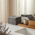 thumbnail image 3 of Microfiber Streak Free Glass Cleaning Cloths for Windows Mirrors Stainless Steel and Surfaces Lint Free Absorbent Multipurpose Towels Pack of 5, 3 of 5