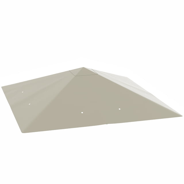 10' x 10' Gazebo Replacement Cover, Gazebo Roof Replacement, Grey