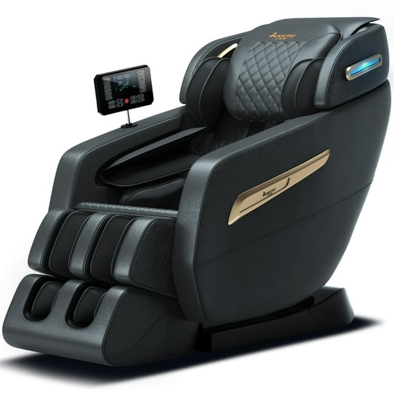 58" SL Track 4D Smart Massage Chair with AI Body Scanning, Zero Gravity, Heat Therapy, and Bluetooth Speakers