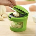thumbnail image 2 of Multi-Function Garlic Presser, Home Garlic Grinder, Compact and Convenient, Easy To Use, Keeps Your Hands From Stinky Smell, Easy to Clean, 2 of 7