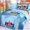 Blue, variant on Le Vele Twin- 4 Pieces Duvet Cover Bedding Set- F1 Red