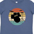 thumbnail image 4 of Inktastic Drum Set Retro Drummer Sunset Boys or Girls Baby T-Shirt, 4 of 5