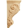 thumbnail image 3 of Ekena Millwork 5"W x 7"D x 14"H Large Shell Corbel, Red Oak, 3 of 4
