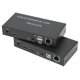 thumbnail image 2 of Extensor de interfaz multimedia 4K HD único CAT 5E 6 120 m KVM extensor de red único para teclado ratón 100-240 V enchufe del Reino Unido, 2 of 5