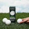 thumbnail image 2 of Ensemble de 3 Verres à Shot en Forme de Balle de Golf pour Amateurs de Sports de Golf, 2 of 4