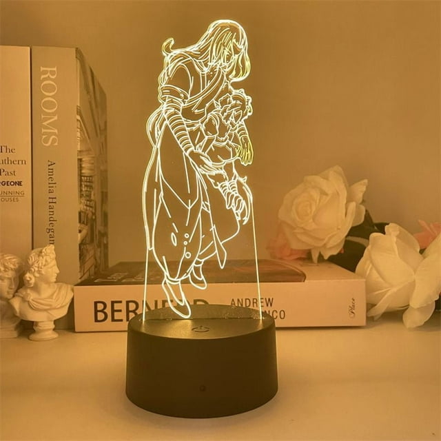 Luz nocturna LED 3D Legends of Luoxiaoheis Infinites Color Ch
