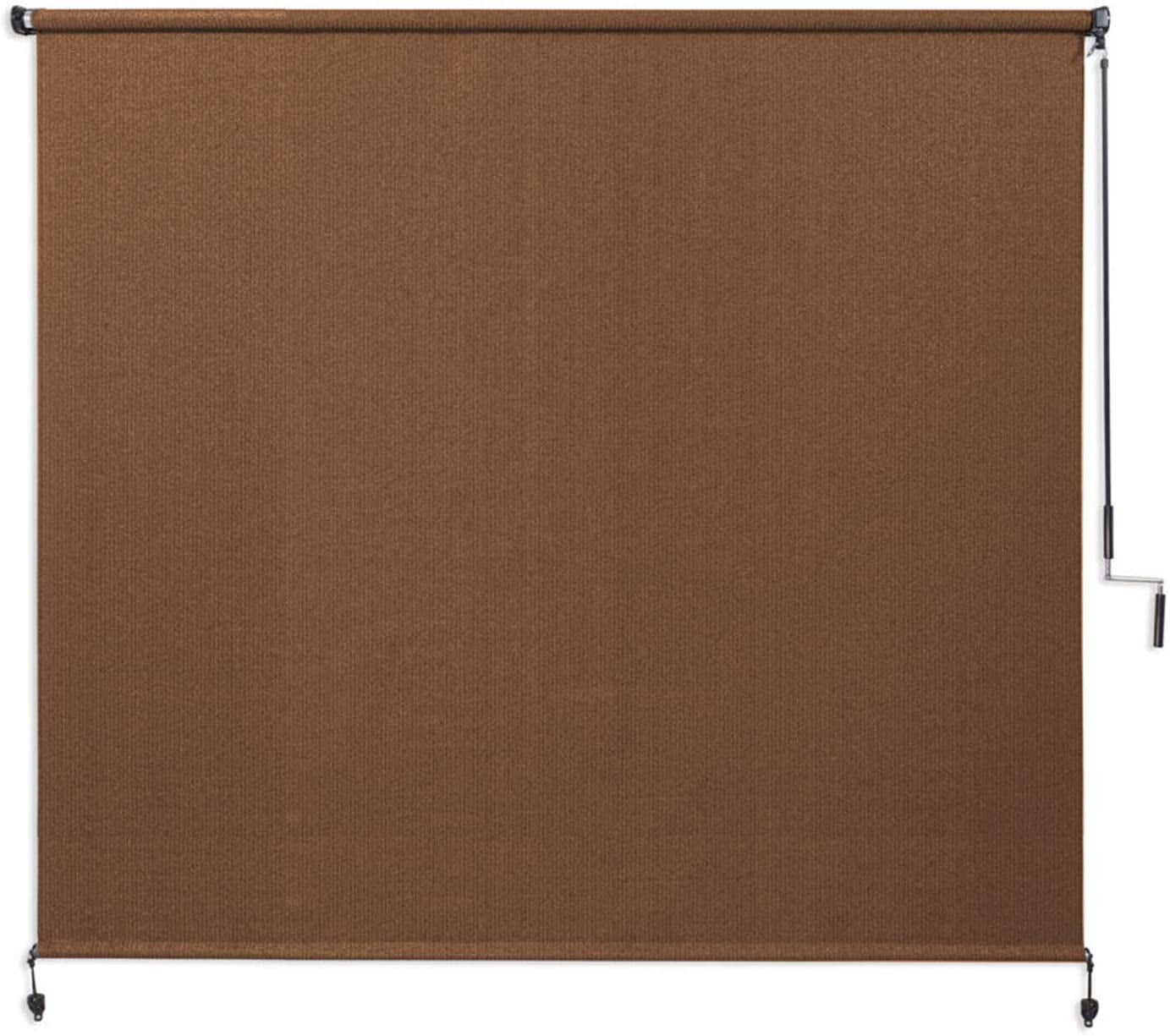 Coolaroo Select Exterior Outdoor Cordless Roller Shade 4ft X 6 Feet Mocha for sale online 
