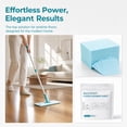 thumbnail image 5 of Floor Cleaning Tablets, Concentrated Multi Effect Floor Cleanser for Tile Hardwood Laminate Floors, 100 Pcs Pack.(Yellow), 5 of 9