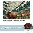 thumbnail image 2 of Yak Polyester Non-Slip Machine Washable Indoor Rug Floor Mat Chair Rug, 2 of 6