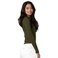 thumbnail image 3 of Adar Underscrubs for Women - Long Sleeve Underscrub Comfort Tee, 3 of 7