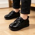 thumbnail image 2 of Baby Casual Sneakers for Early Walkers Lightweight Brit Style Flat Soled Infant Shoes for Spring and Autumn Black2 1, 2 of 7