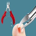 thumbnail image 3 of Olecranon Toe Nail Clippers Mango antideslizante Elegante traje de ranura para uñas para gruesos rojo jinwen Cortaúñas Olécranon, 3 of 7